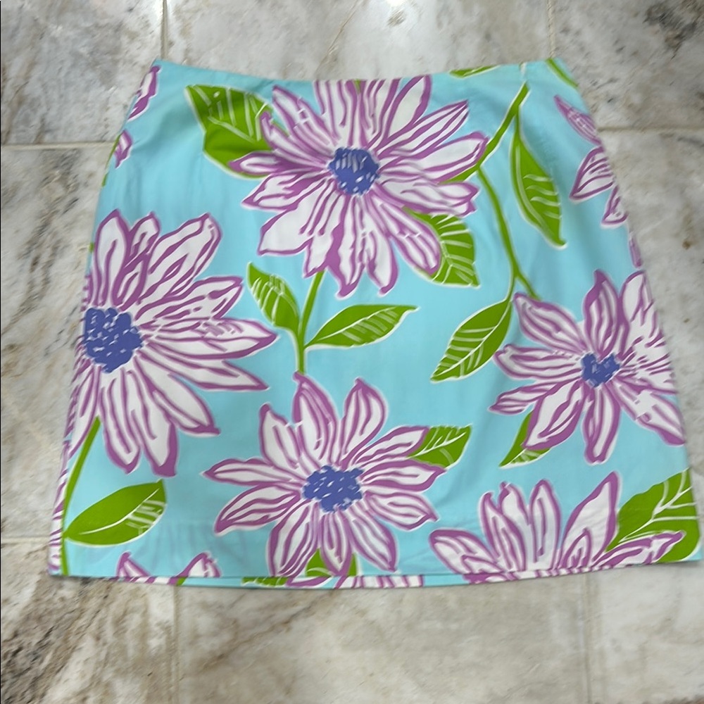 Lilly Pulitzer Pink A-Line Mini Skirt Resort Wear